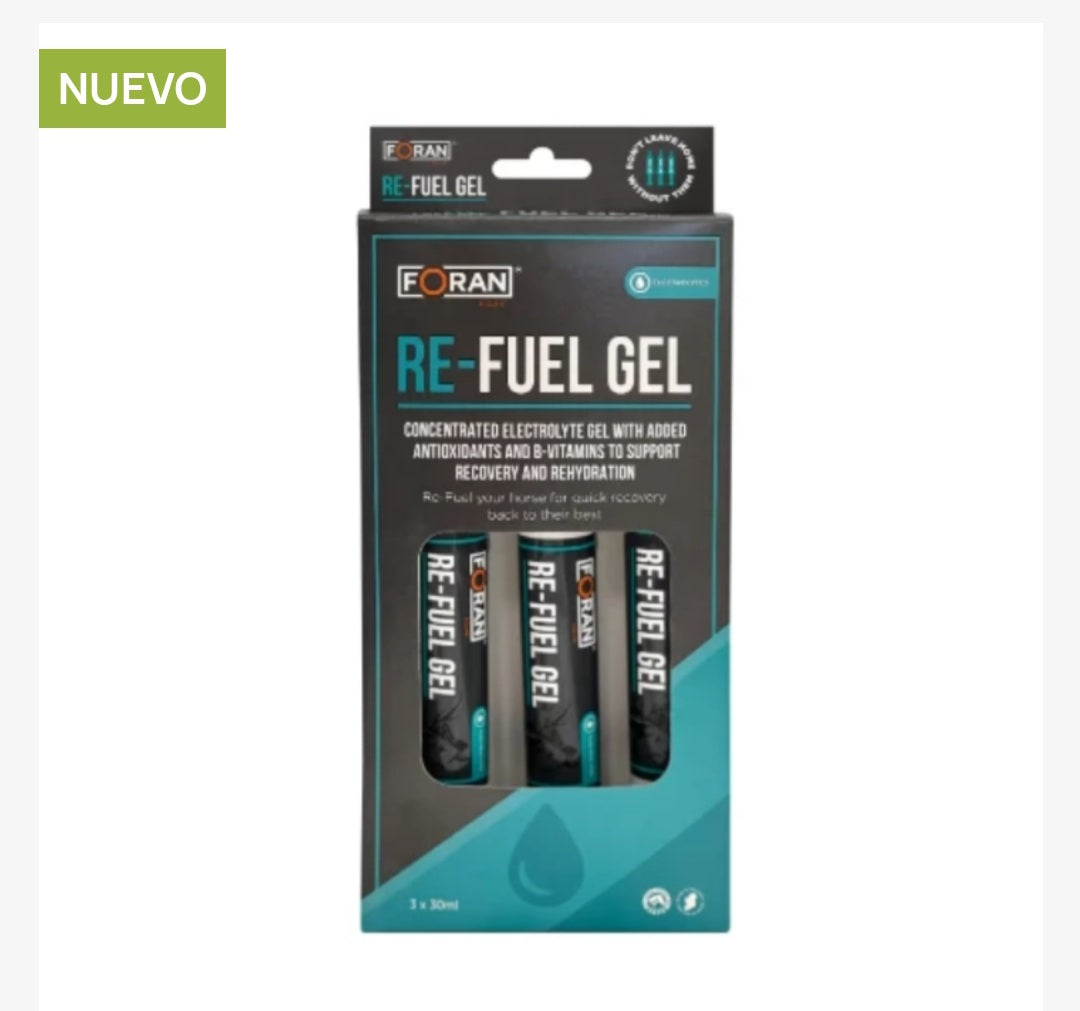 Suplemento energético REFUEL post-competición