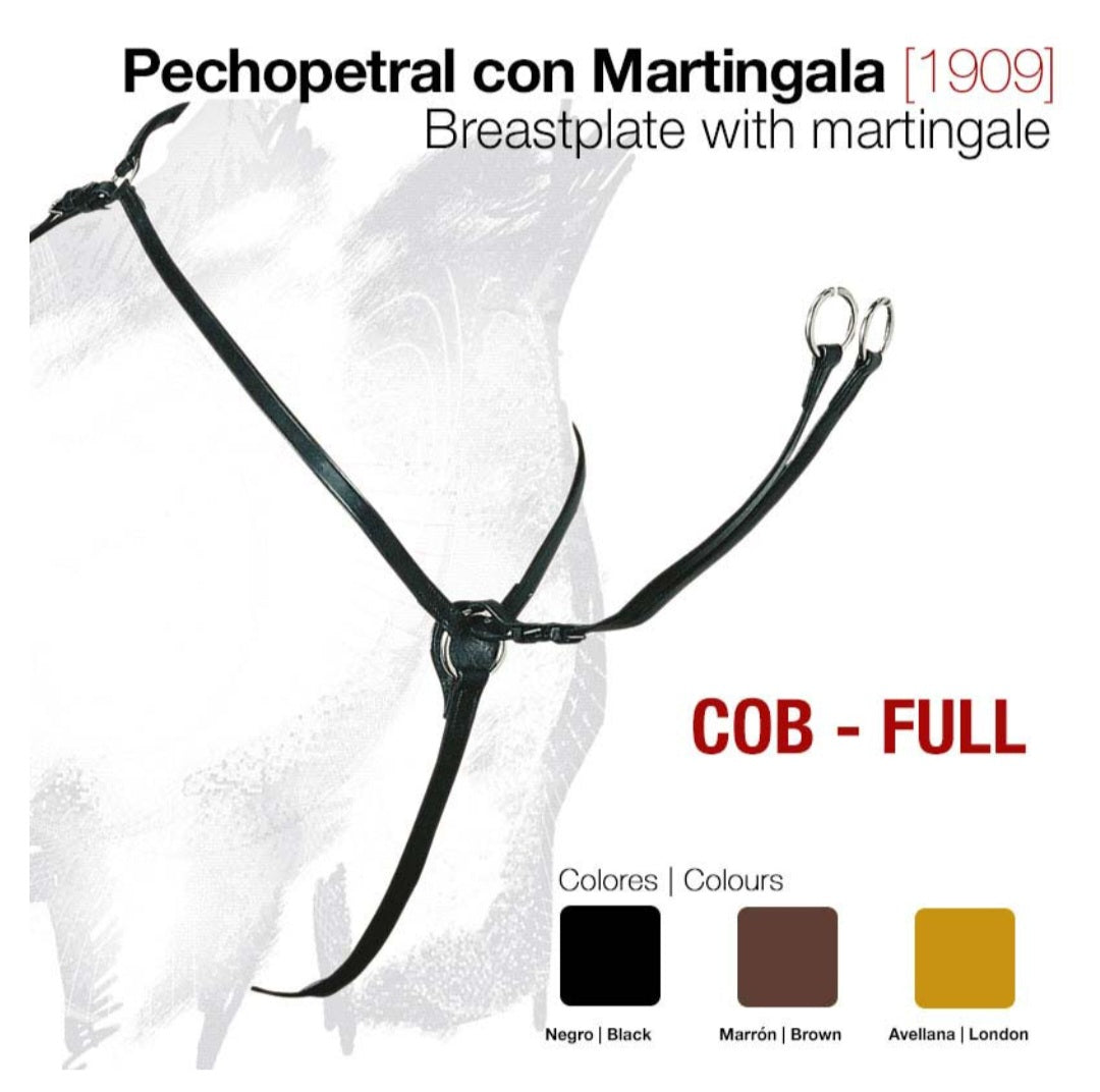 Pechopetral con martingala