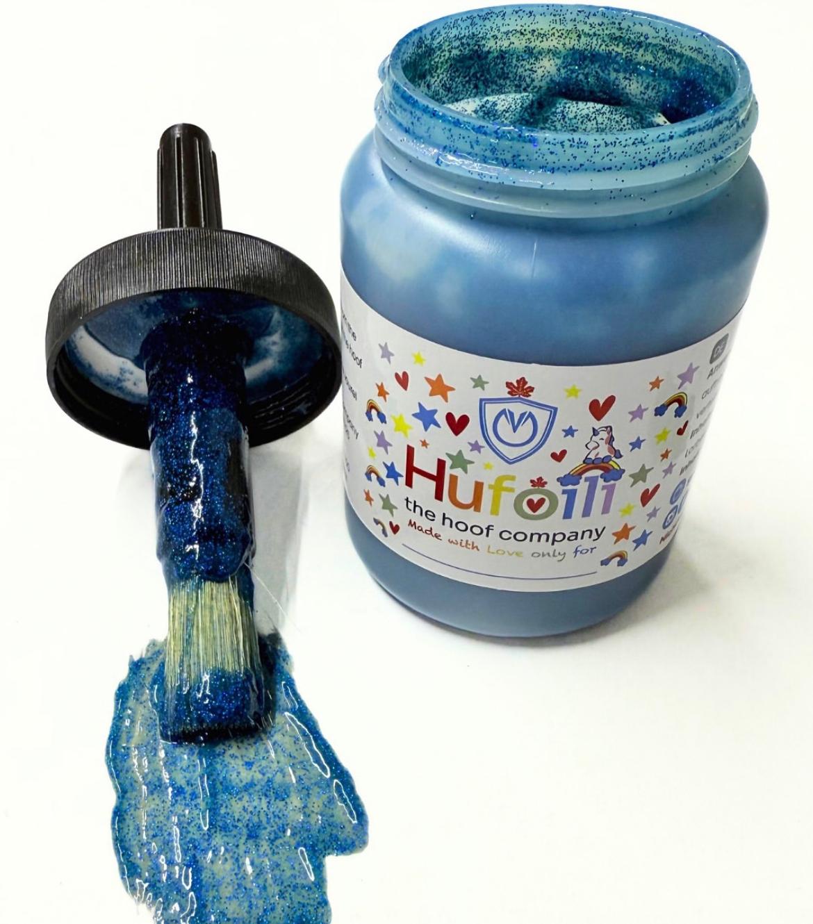 Aceite cascos purpurina Bioglitter Hufoili