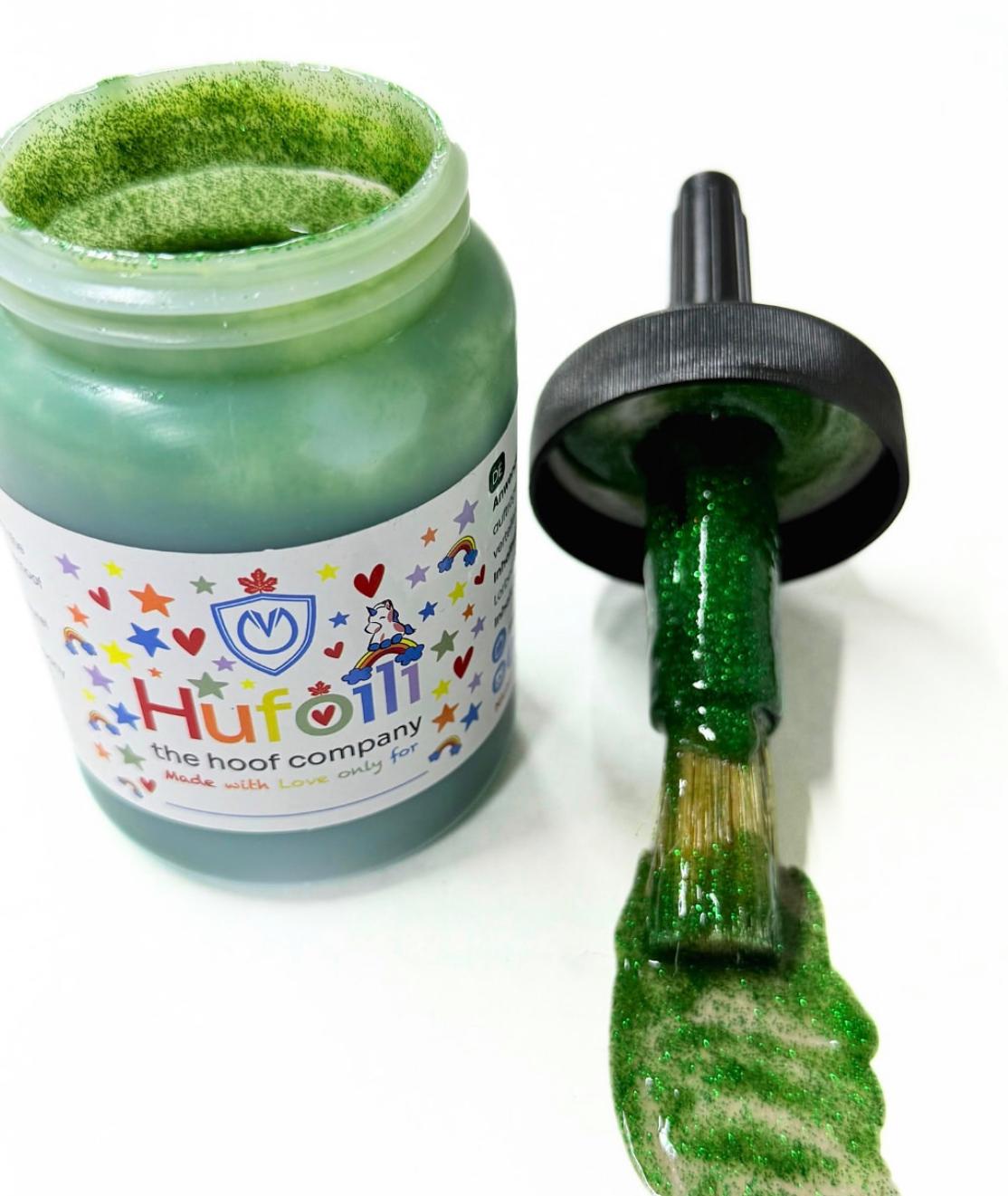 Aceite cascos purpurina Bioglitter Hufoili