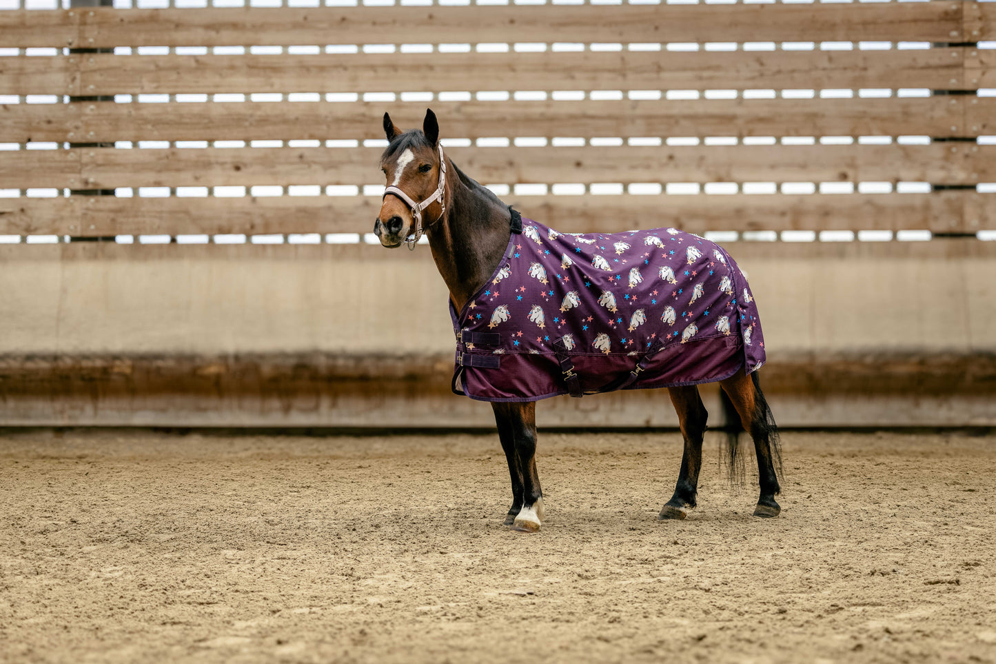 Manta pony unicornios