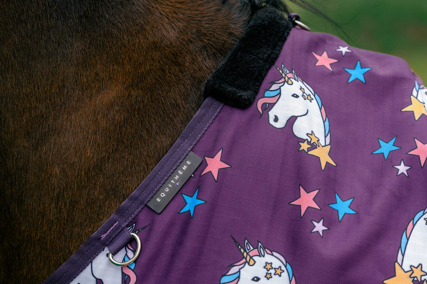 Manta pony unicornios
