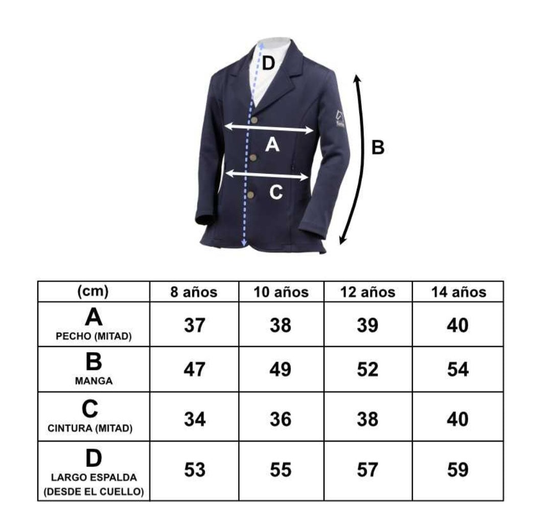 Chaqueta concurso niñ@s Tattini Sole