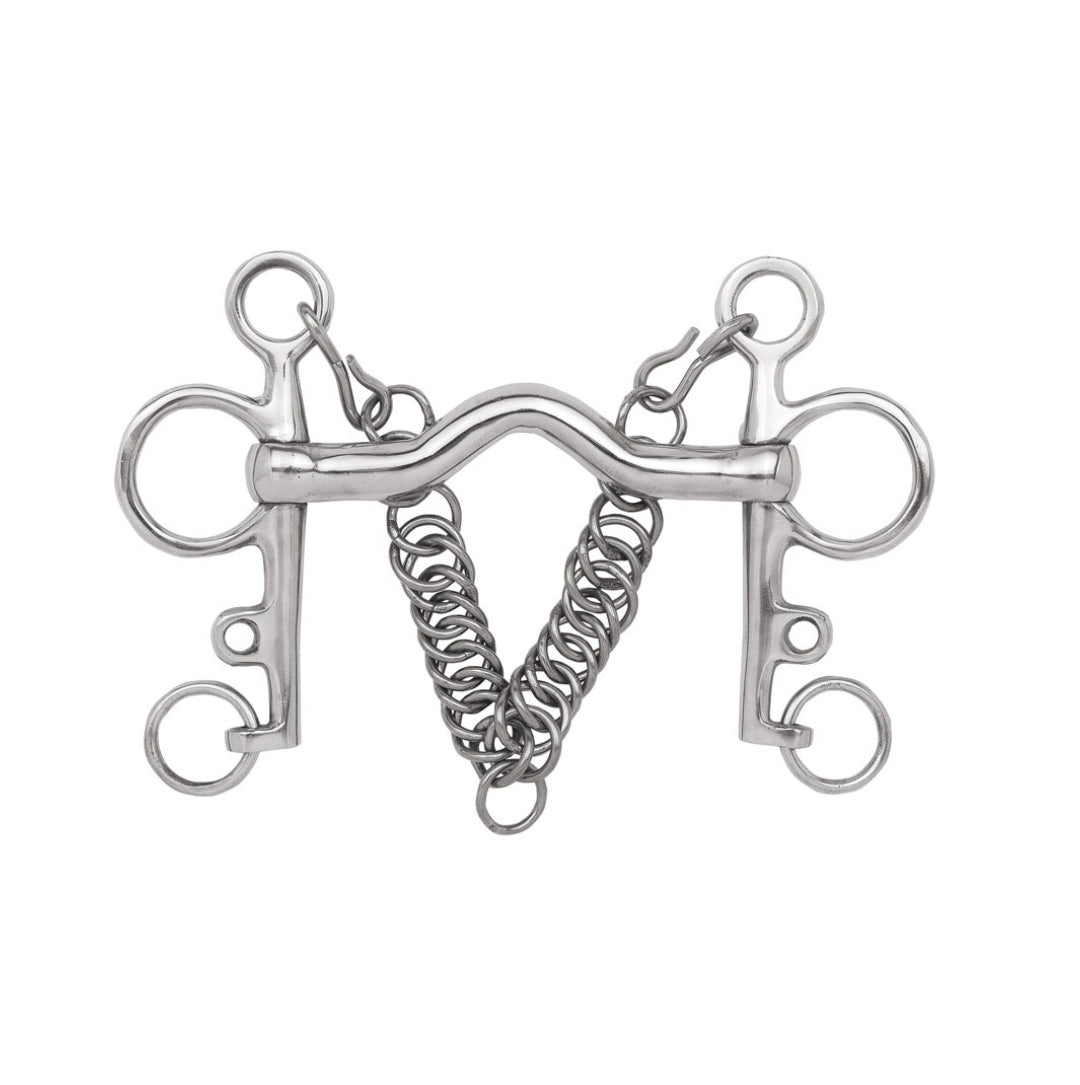 Bocado pelham puente inox