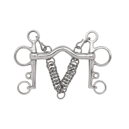 Bocado pelham puente inox