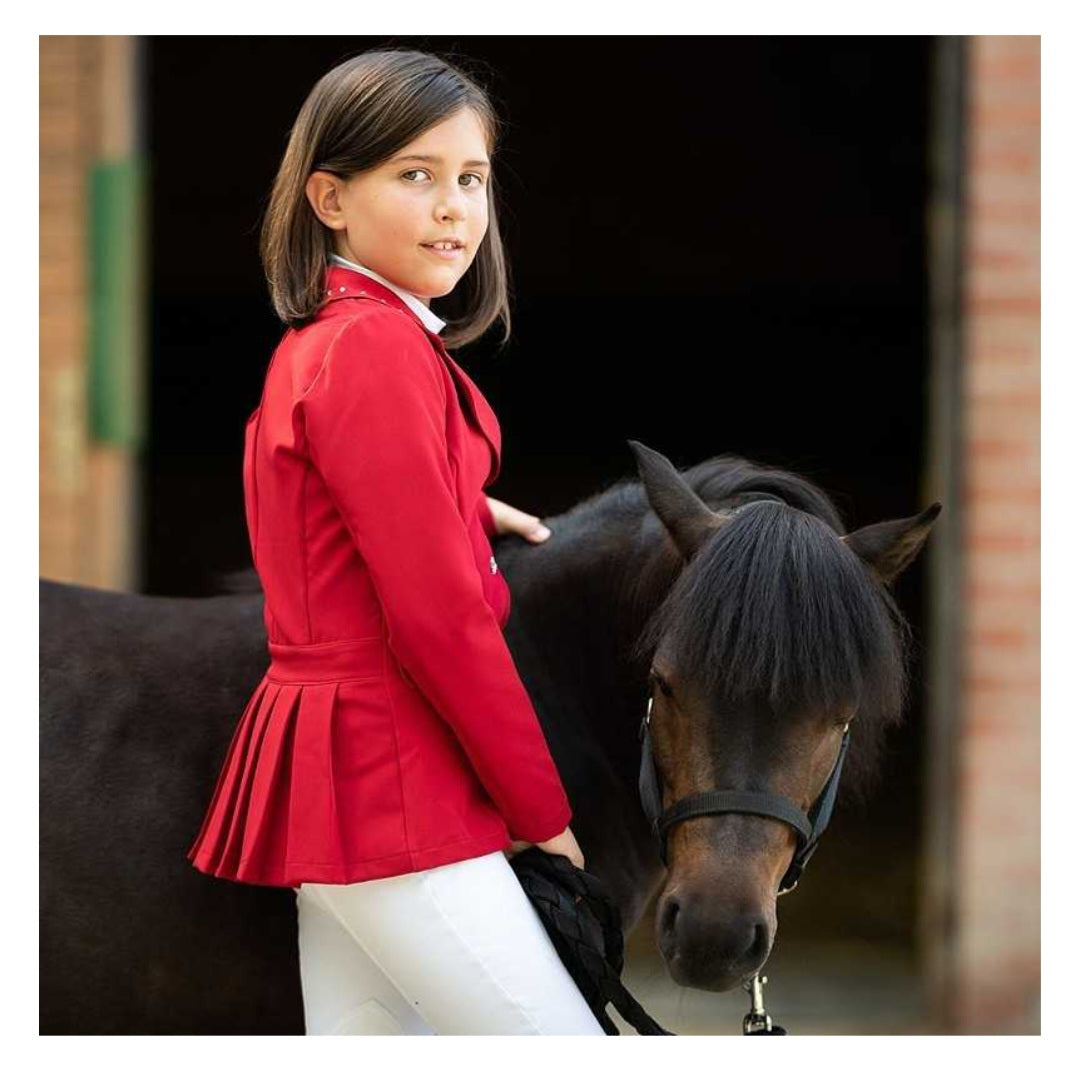 Chaqueta concurso niña I love crystal softshell