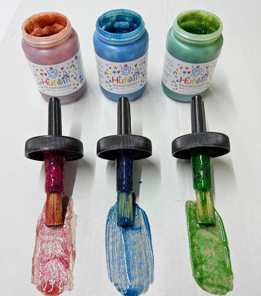 Aceite cascos purpurina Bioglitter Hufoili